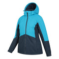 Turquoise - Lifestyle - Mountain Warehouse Womens-Ladies Moon II Ski Jacket