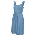 Blue - Side - Mountain Warehouse Womens-Ladies Summer Time Chambray Midi Dress