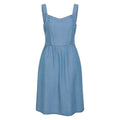 Blue - Front - Mountain Warehouse Womens-Ladies Summer Time Chambray Midi Dress