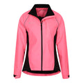 Bright Pink - Pack Shot - Mountain Warehouse Womens-Ladies Adrenaline Iso-Viz Waterproof Jacket