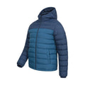 Teal - Pack Shot - Mountain Warehouse Mens Seasons Padded Jacket