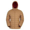 Tan - Front - Mountain Warehouse Mens Seasons Padded Jacket