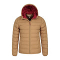 Tan - Back - Mountain Warehouse Mens Seasons Padded Jacket