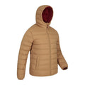 Tan - Pack Shot - Mountain Warehouse Mens Seasons Padded Jacket