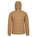Tan - Close up - Mountain Warehouse Mens Seasons Padded Jacket