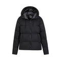 Black - Pack Shot - Mountain Warehouse Womens-Ladies Cosy Extreme Short Down Jacket