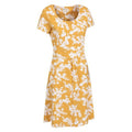 Yellow - Side - Mountain Warehouse Womens-Ladies Orchid Flower UV Protection Dress
