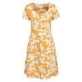 Yellow - Front - Mountain Warehouse Womens-Ladies Orchid Flower UV Protection Dress