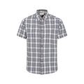 Grey - Front - Mountain Warehouse Mens Weekender Shirt
