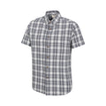 Grey - Back - Mountain Warehouse Mens Weekender Shirt