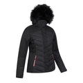 Black - Side - Mountain Warehouse Womens-Ladies Pyrenees II Padded Ski Jacket