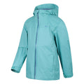 Teal - Lifestyle - Mountain Warehouse Childrens-Kids Torrent Taped Seam Waterproof Jacket