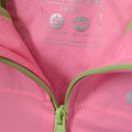 Pink - Close up - Mountain Warehouse Childrens-Kids Torrent Taped Seam Waterproof Jacket