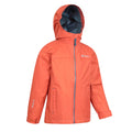 Rust - Side - Mountain Warehouse Childrens-Kids Torrent Taped Seam Waterproof Jacket