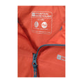 Rust - Close up - Mountain Warehouse Childrens-Kids Torrent Taped Seam Waterproof Jacket