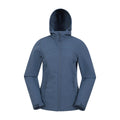 Dark Blue - Front - Mountain Warehouse Womens-Ladies Exodus Breathable Soft Shell Jacket