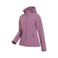 Dusky Purple - Side - Mountain Warehouse Womens-Ladies Exodus Breathable Soft Shell Jacket