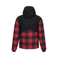 Red-Black - Back - Mountain Warehouse Mens Drayton Waterproof Ski Jacket