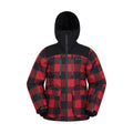 Red-Black - Front - Mountain Warehouse Mens Drayton Waterproof Ski Jacket