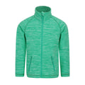 Green - Front - Mountain Warehouse Childrens-Kids Snowdonia Fleece Jacket