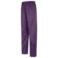 Purple - Side - Mountain Warehouse Womens-Ladies Pakka Waterproof Over Trousers