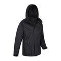 Black - Side - Mountain Warehouse Childrens-Kids Bracken Extreme 3 In 1 Waterproof Jacket
