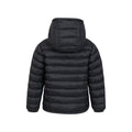 Black - Back - Mountain Warehouse Childrens-Kids Seasons Faux Fur Lined Padded Jacket