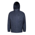 Blue - Front - Mountain Warehouse Mens Bracken Melange 3 in 1 Jacket