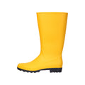 Yellow - Side - Mountain Warehouse Womens-Ladies Splash Wellington Boots