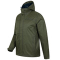 Khaki Green - Side - Mountain Warehouse Mens Torrent Waterproof Jacket