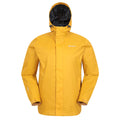 Yellow - Front - Mountain Warehouse Mens Torrent Waterproof Jacket