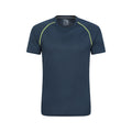 Dark Blue - Front - Mountain Warehouse Mens Aero II IsoCool T-Shirt