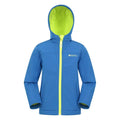 Cobalt - Front - Mountain Warehouse Childrens-Kids Water Resistant Soft Shell Jacket