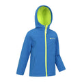 Cobalt - Lifestyle - Mountain Warehouse Childrens-Kids Water Resistant Soft Shell Jacket