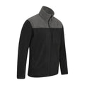 Dark Grey - Back - Mountain Warehouse Mens Buchanan Fleece Jacket