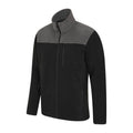 Dark Grey - Side - Mountain Warehouse Mens Buchanan Fleece Jacket