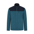 Blue - Front - Mountain Warehouse Mens Buchanan Fleece Jacket