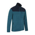 Blue - Side - Mountain Warehouse Mens Buchanan Fleece Jacket