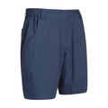 Navy - Side - Mountain Warehouse Womens-Ladies Quest Casual Shorts