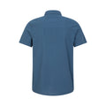 Blue - Back - Mountain Warehouse Mens Weekender Shirt