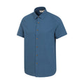 Blue - Side - Mountain Warehouse Mens Weekender Shirt
