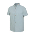 Light Blue - Side - Mountain Warehouse Mens Weekender Shirt
