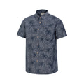 Dark Blue - Lifestyle - Mountain Warehouse Mens Tropical Palm Tree Shirt