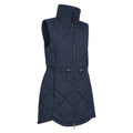 Navy - Lifestyle - Mountain Warehouse Womens-Ladies Rye Quilted Long Length Gilet