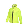 Bright Yellow - Side - Mountain Warehouse Mens Cadence Active Waterproof Jacket