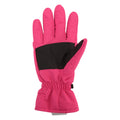 Pink - Back - Mountain Warehouse Womens-Ladies Ski Gloves