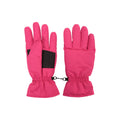 Pink - Pack Shot - Mountain Warehouse Womens-Ladies Ski Gloves