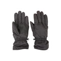Black - Close up - Mountain Warehouse Womens-Ladies Ski Gloves