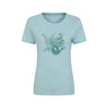 Mint - Front - Mountain Warehouse Womens-Ladies Fern Shell Organic T-Shirt
