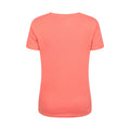 Pale Pink - Back - Mountain Warehouse Womens-Ladies Trail Organic Hiking T-Shirt
